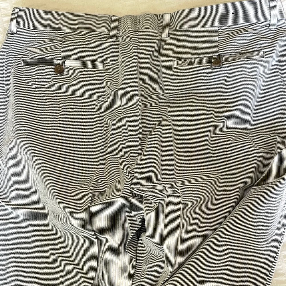 Seersucker Pants, by Banana Republic